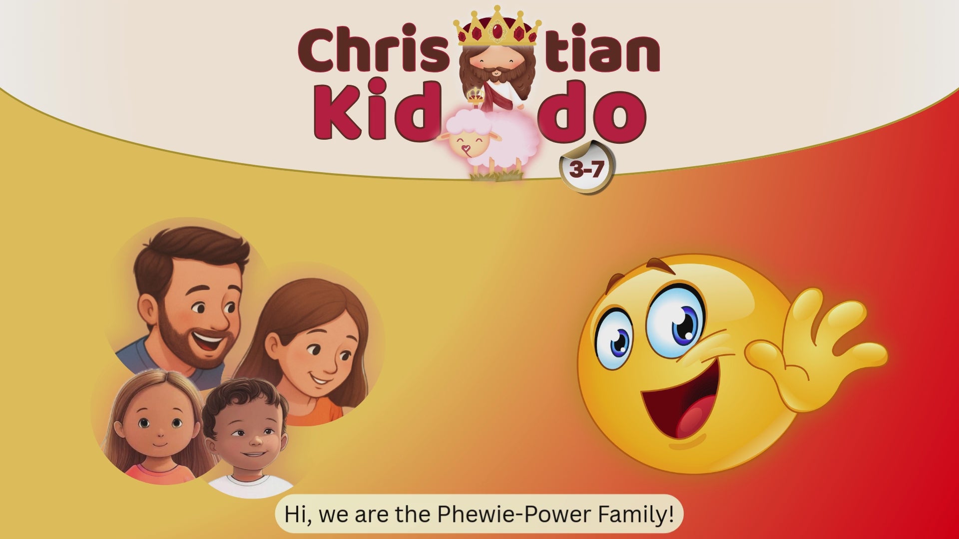 Walk-through video of the Christian Kiddo ABC Homeschool Bundle (ages 3–7), showing illustrated story videos, Letter Dance, phonics-based name & sound lessons, ASL alphabet signs, and printable exercises.