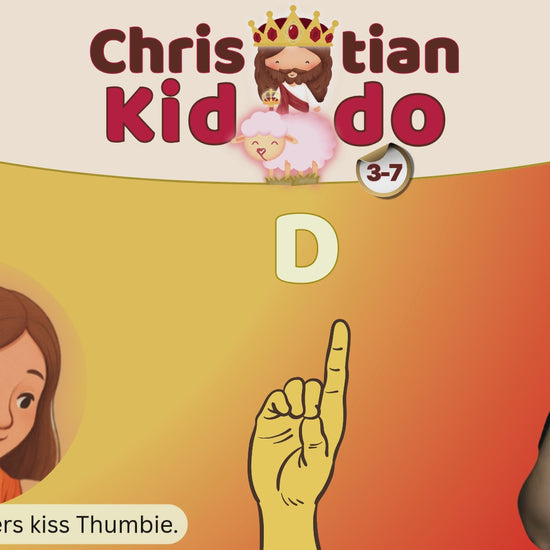 Short instructional video demonstrating the ASL fingerspelling handshape for the letter D, with subtitles. 